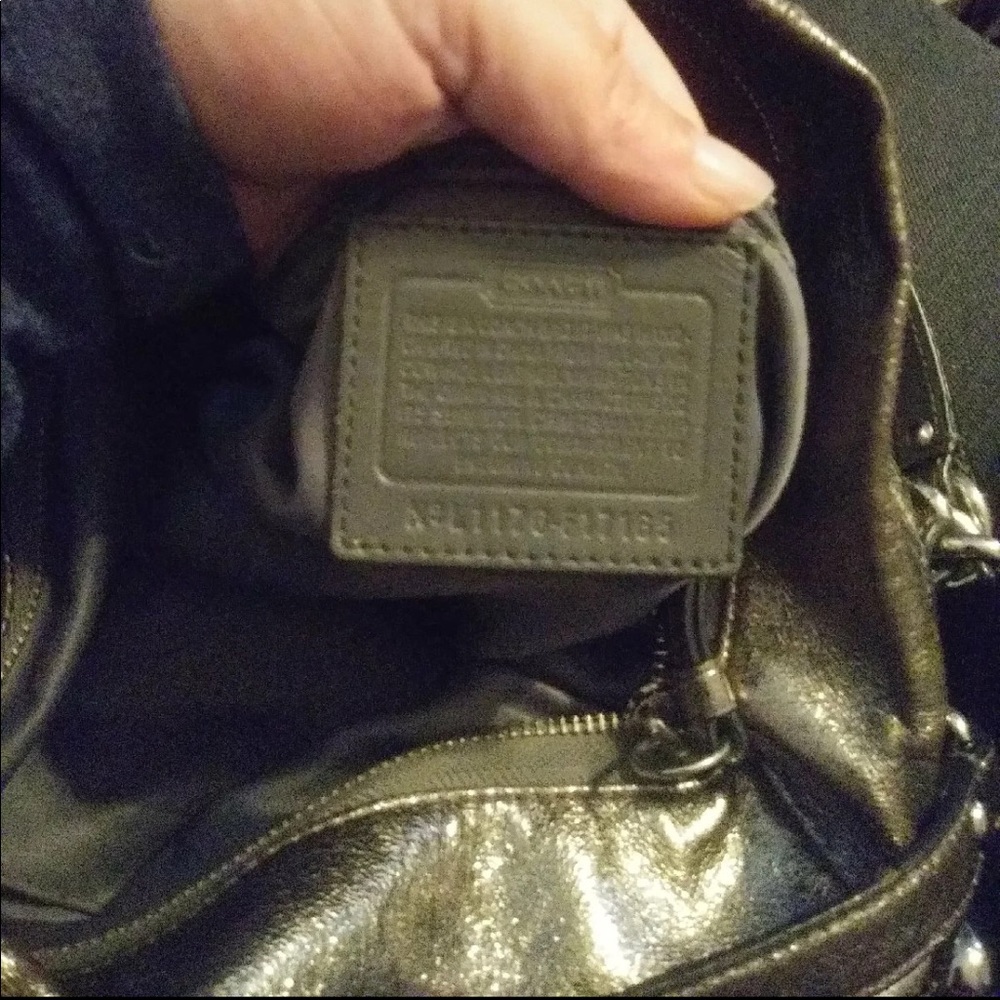 Metallic Coach bag - Picture 5 of 5
